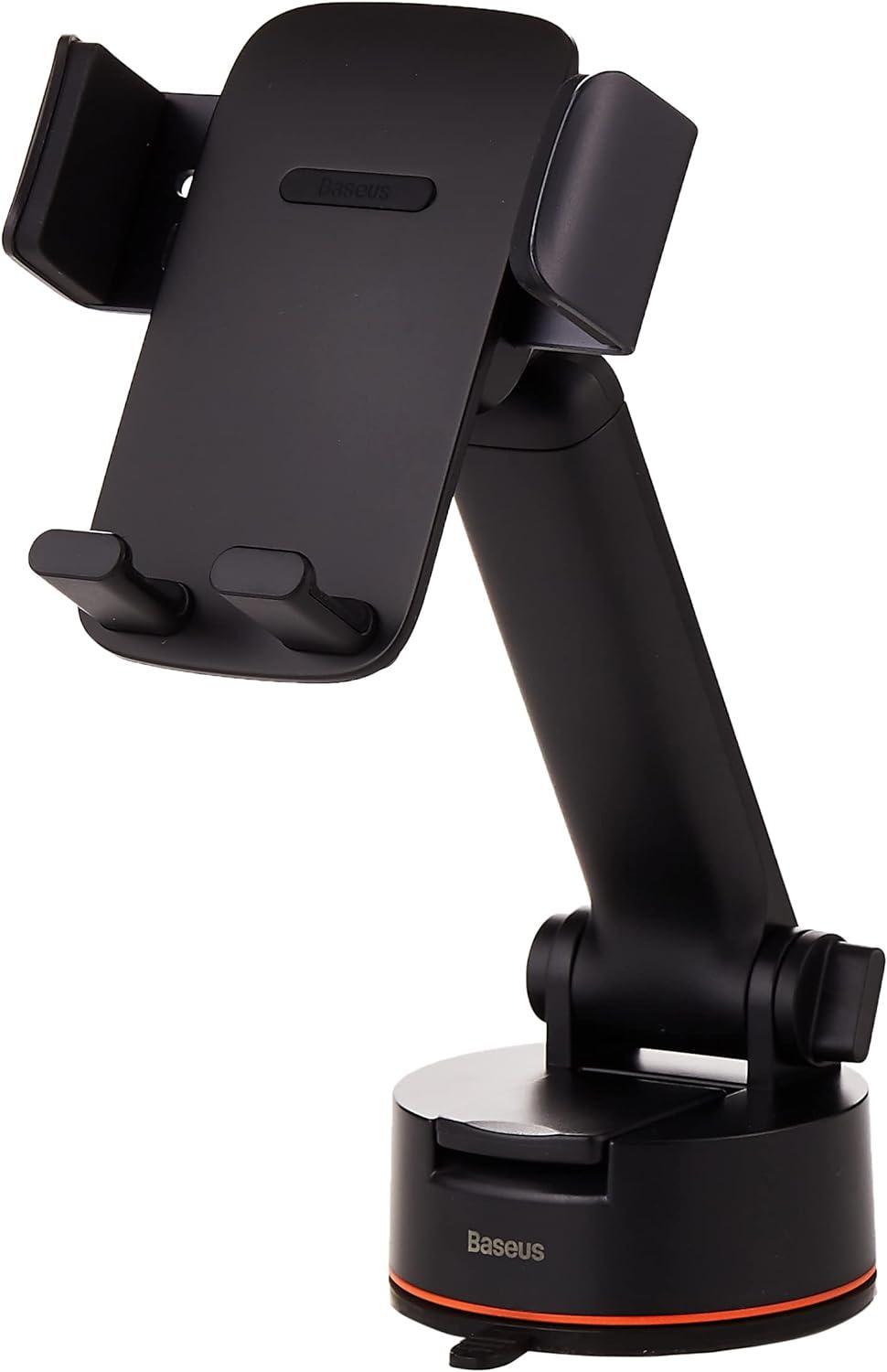 Baseus Easy control Clamp Car Mount Holder (Suction Cup Version) - Miles Telecom Trading LLC Baseus Easy control Clamp Car Mount Holder (Suction Cup Version) - Miles Telecom Trading LLC